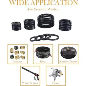 PWACCS Kit de arandela de alta presión anillo de goma de_3