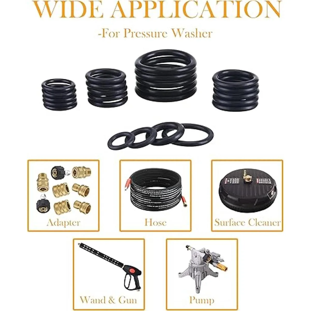 PWACCS Kit de arandela de alta presión anillo de goma de_3