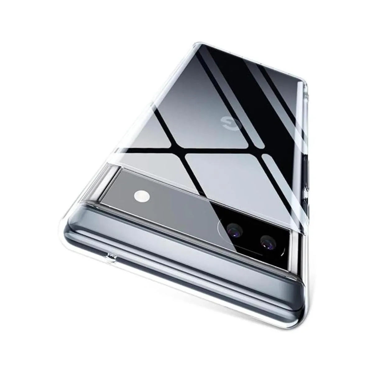Xlevel Google Pixel 6A Funda transparente suave y delgada_1