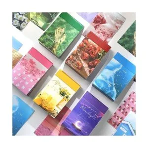 Juego de 6 juegos de 300 calcomanías Washi para diario_6