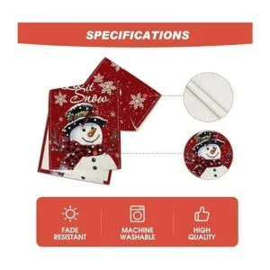 Artoid Mode Camino de mesa de invierno con diseño de_5