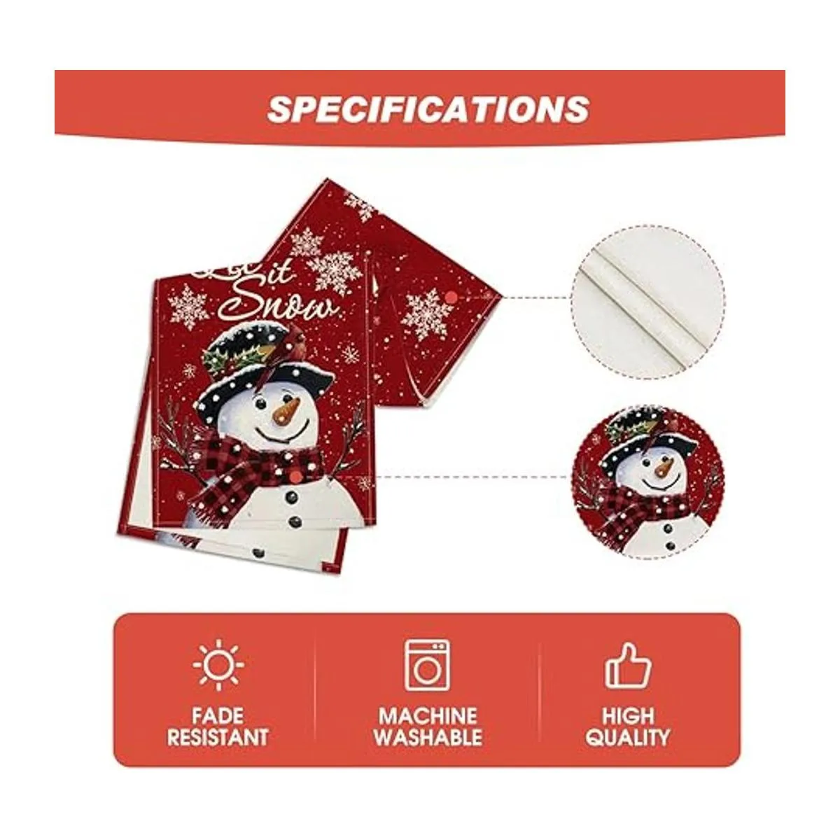 Artoid Mode Camino de mesa de invierno con diseño de_5