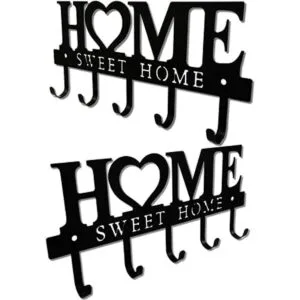 Ganchos organizadores de metal para llaves de 5.9 x 13_2