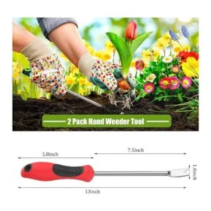 Paquete de 2 herramientas de desmalezadora con mango_3