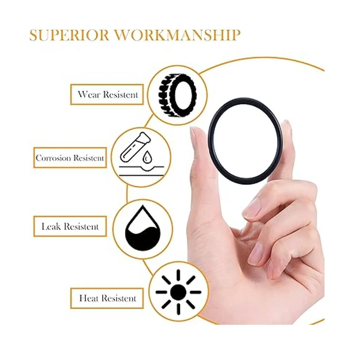 PWACCS Kit de arandela de alta presión anillo de goma de_4