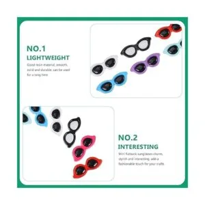 TOYANDONA Abalorio para gafas de sol 40 unidades adornos_4