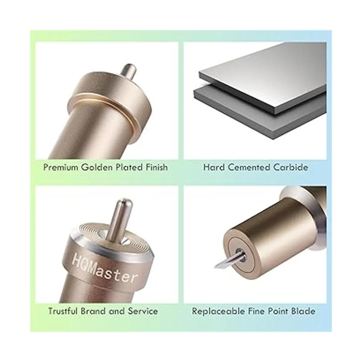 HQMaster Kit de hoja y soporte de punta fina prémium para_3