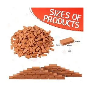 350 piezas de ladrillos pequeños para paisajismo_2