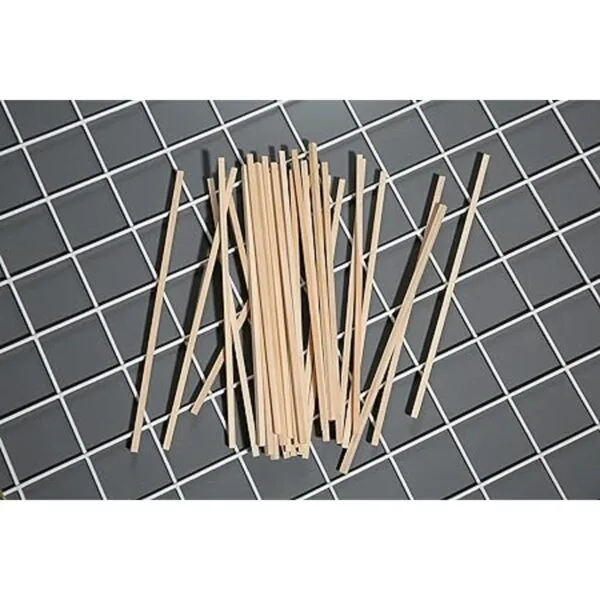 50 varillas cuadradas de madera de 14 x 12 pulgadas_3
