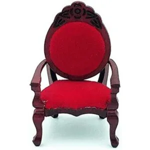 eatingbiting R 1 12 casa de muñecas en miniatura silla_2