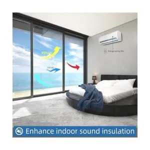 Película de control de calor para la ventana lámina opaca_3