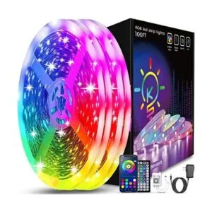 Keepsmile Tira de luces LED de 100 pies 2 rollos de 50_1