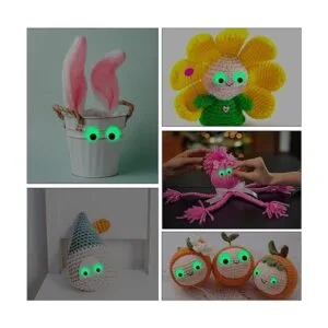 UPINS 500 unidades autoadhesivas que brillan en la_6