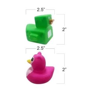 ArtCreativity Assorted Rubber Duckies for Kids and_3