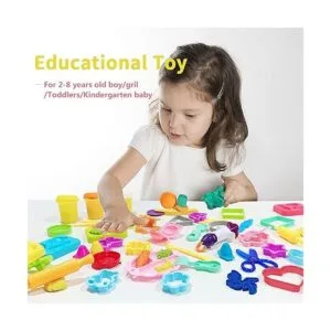 Juegos de herramientas de masa para niños 45 piezas de_5