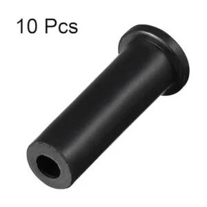 uxcell 10pcs 0.3940.236 in PVC Cable de alivio de tensión_2
