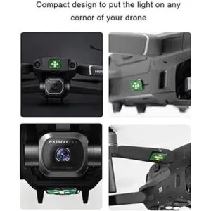 Drone estroboscópico 5 LED Cree blanco estroboscópico_5