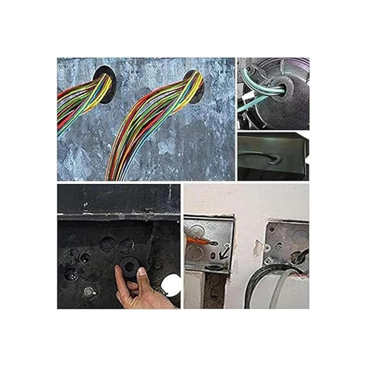 Ojal de goma de 2 pulgadas agujero de taladro de 2_6