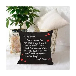 Regalo para hermanas de hermana funda de almohada con_3