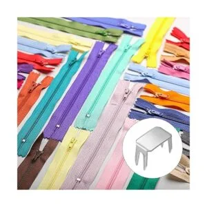 uxcell 20 tapones de cremallera 10 topes superiores e_4