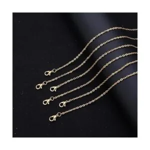 Forise 24 cadenas de collar a granel de 0.018 pulgadas de_4