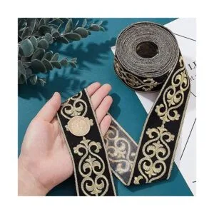 PH PandaHall Cinta de jacquard de 1.75 pulgadas 4 yardas_5