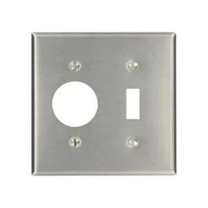 Leviton 84007 2Gang 1toggle 1single 1.406inch diámetro_1