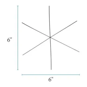 The Beadsmith Copo de nieve de alambre 6 pulgadas 0.031_3
