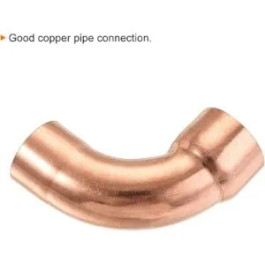 MECCANIXITY Acoplamiento de tubería de cobre con codo de_5