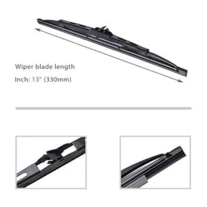 OTUAYAUTO Limpiaparabrisas trasero 2 piezas de_2