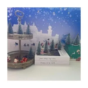 10 piezas de 4 pulgadas de botella de árbol de Navidad de_6