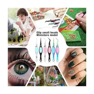 6 pinzas para manualidades pinzas curvadas de acero_7