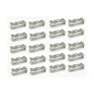 Traovien Bombillas LED T8 con 20 clips soporte para_1