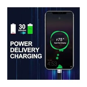 Rixmie Cable USBC corto 5 pulgadas carga rápida PD de_3