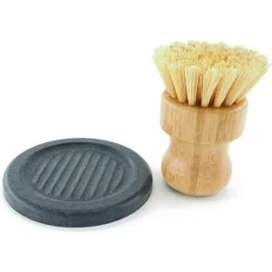 HusMait Cepillo para palmera con plato diatomáceo; diseño_3