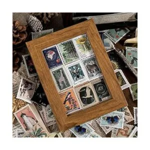 Paquete de sellos de franqueo vintage calcomanías_6