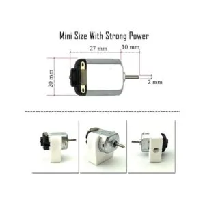 EUDAX Juego de 6 pequeños motores de corriente continua_3
