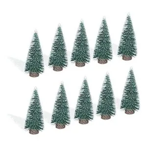 10 piezas de 4 pulgadas de botella de árbol de Navidad de_1