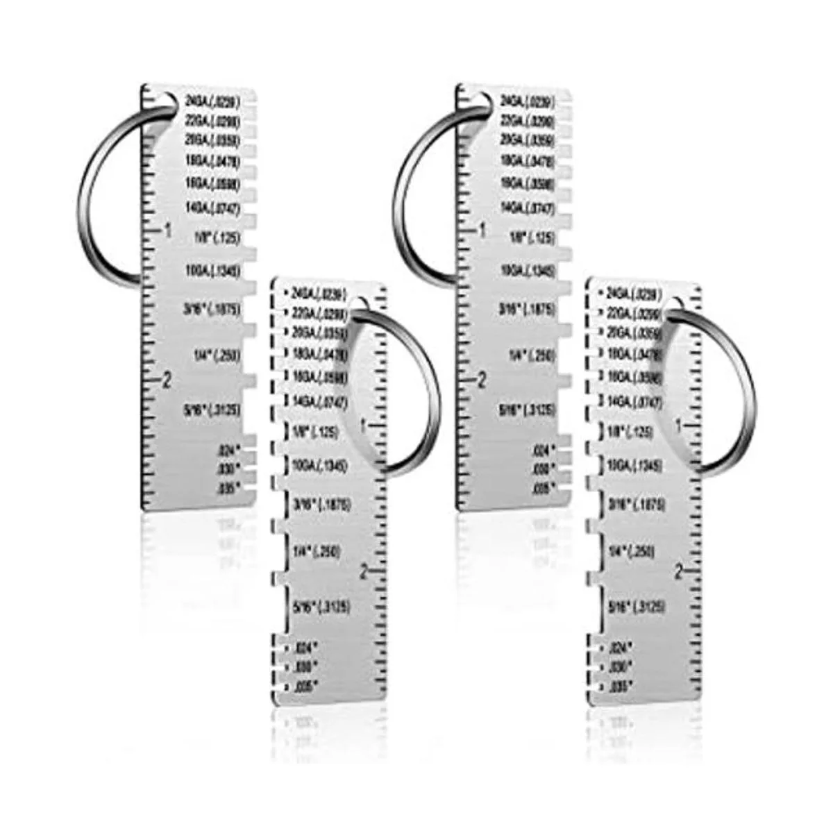 Hoja de metal de acero inoxidable calibre de espesor_1