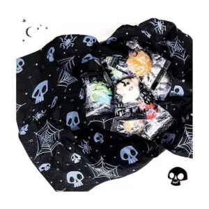 30 hojas de papel de seda negro de Halloween a granel 20_6