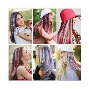 Mckanti 14 Colors Hair Tinsel Kit with Tool 47 inch 2800_4