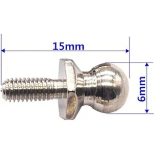 8 tornillos de cabeza de bola de metal de Vgoohobby de_3