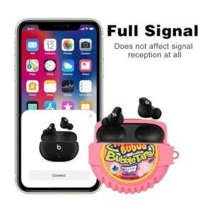 Jowhep Funda para Beats Studio Buds divertida y única_5