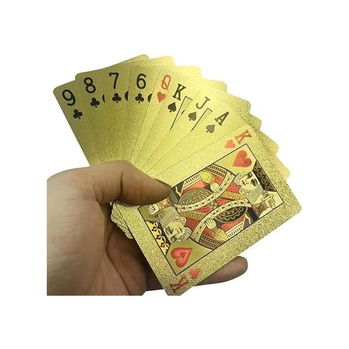 Yuanhe Barajas de cartas de póquer de lujo con caja de_4