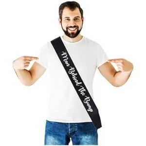 Man Behind the Bump Future MILF Baby Shower Juego de_4