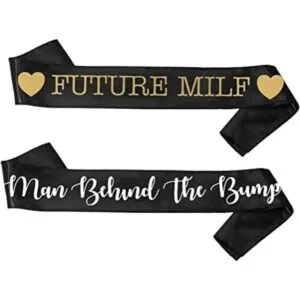 Man Behind the Bump Future MILF Baby Shower Juego de_1