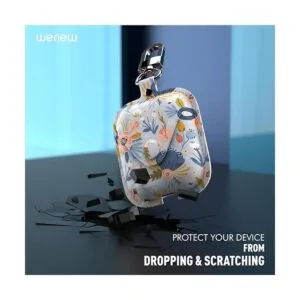 wenew Funda de cuero para AirPods 1 y AirPods 2 con cierre_3