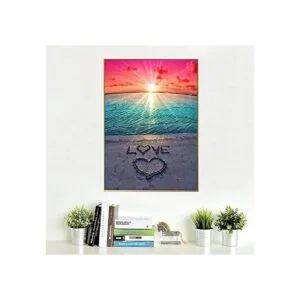 Kit de pintura de diamantes 5D para la playa por números_2