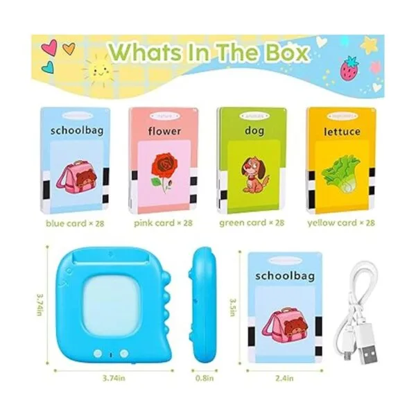 Tarjetas flash parlantes tarjetas flash para niños_5