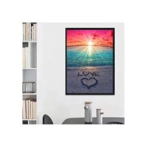 Kit de pintura de diamantes 5D para la playa por números_5